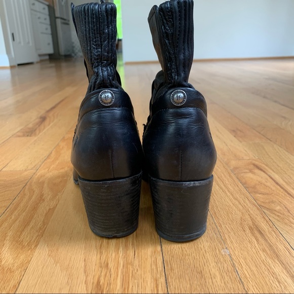 Frye Lucinda Leather Ankle Boot - Picture 8 of 8